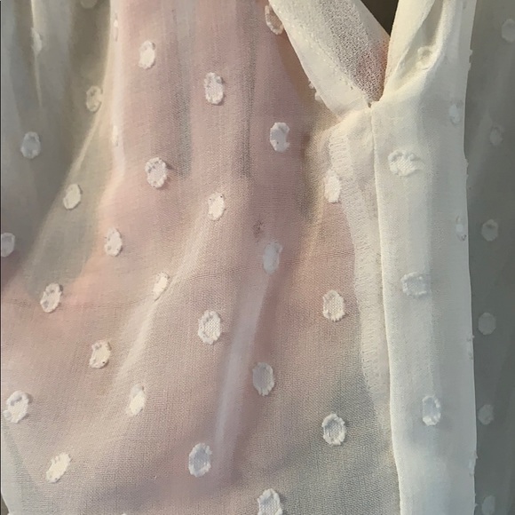 ABS Allen Schwartz XS/S Cropped Sheer Top - Picture 8 of 8